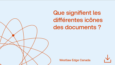 Thumbnail for Que signifient les différentes icônes des documents ?