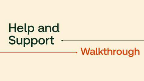 Thumbnail for UltraTax CS Help and Support walkthrough