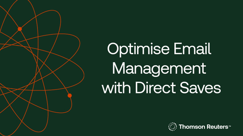 Thumbnail for Optimise Email Management with Direct Saves