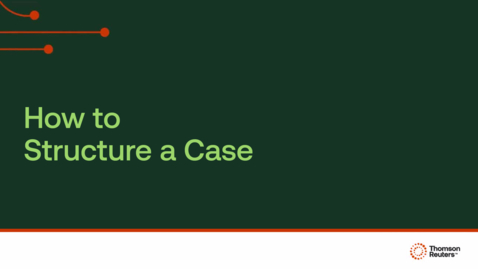 Thumbnail for How  to  structure a case