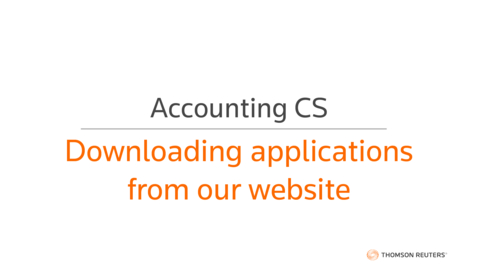Thumbnail for Downloading applications from our website