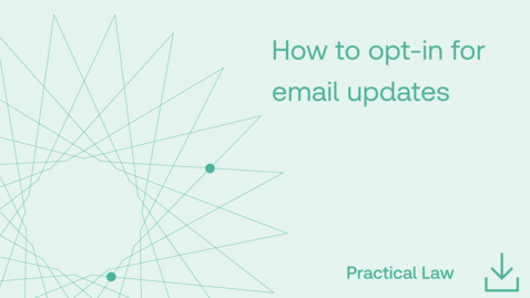 Thumbnail for How to opt-in for email updates