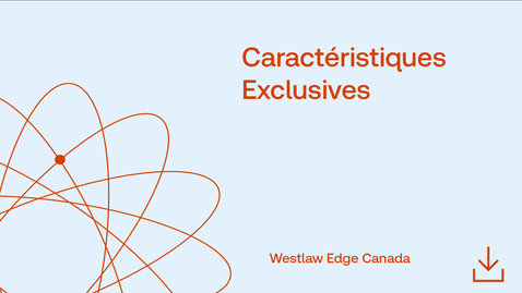 Thumbnail for Caractéristiques Exclusives