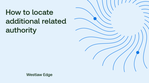 Thumbnail for How to locate additional related authority