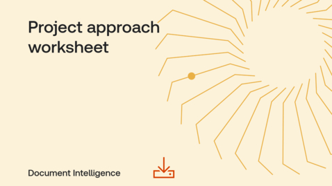 Thumbnail for Project approach worksheet
