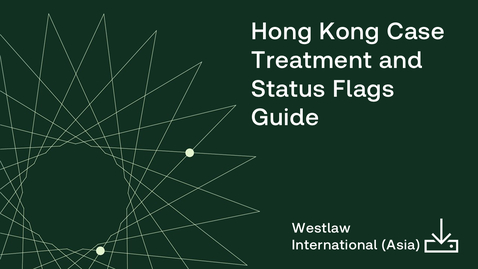 Thumbnail for Hong Kong Case Treatment and Status Flags Guide