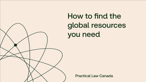 Thumbnail for How to find the global resources you need