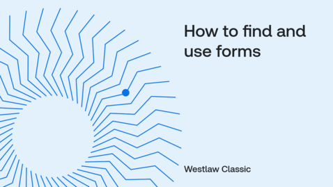 Thumbnail for How to find and use forms