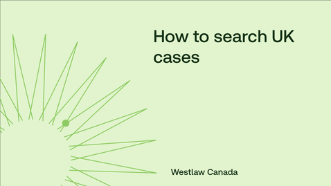 Thumbnail for How to search UK cases