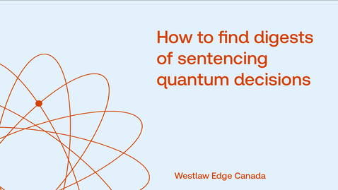 Thumbnail for How to find digests of sentencing quantum decisions
