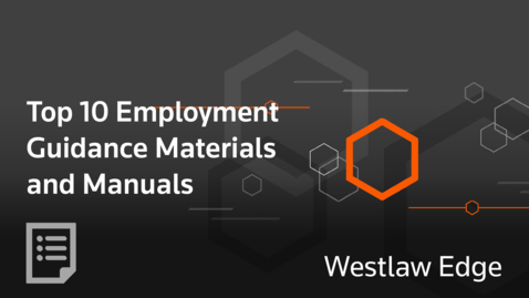 Thumbnail for Top 10 Employment Guidance Materials and Manuals