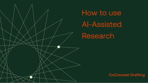 Thumbnail for How to use AI-Assisted Research