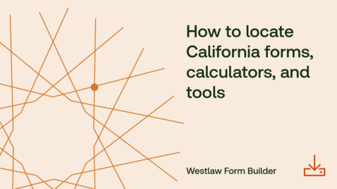Thumbnail for How to locate California forms, calculators and tools