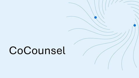 Thumbnail for CoCounsel: July 2025