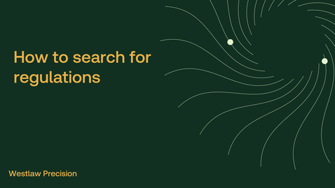 Thumbnail for How to search for regulations
