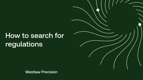 Thumbnail for How to search for regulations