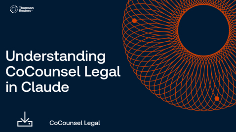 Thumbnail for Understanding CoCounsel Legal in Claude