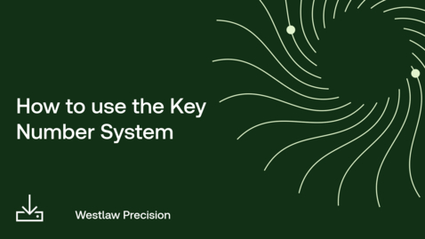 Thumbnail for How to use the Key Number System