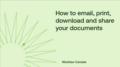 Thumbnail for How to email, print, download and share your documents