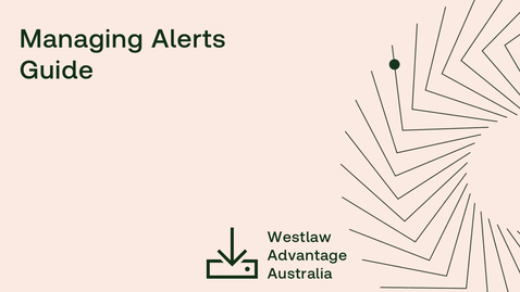 Thumbnail for Managing Alerts Guide