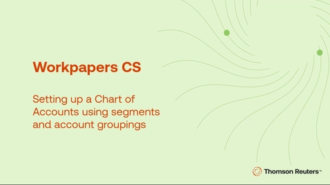 Thumbnail for Setting up a Chart of Accounts using segments and account groupings