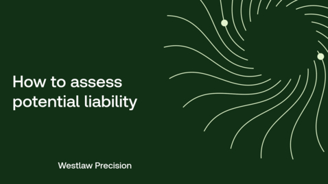 Thumbnail for How to assess potential liability