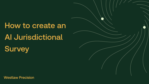 Thumbnail for How to create an AI Jurisdictional Survey