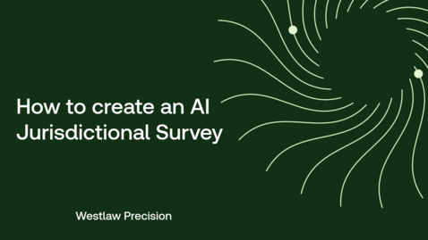 Thumbnail for How to create an AI Jurisdictional Survey