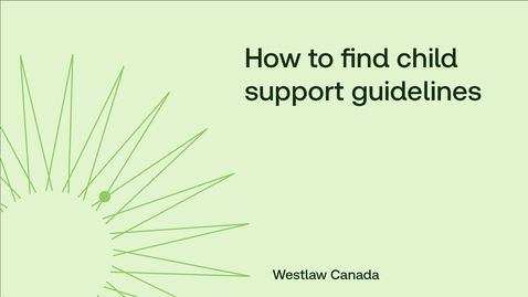 Thumbnail for How to find child support guidelines
