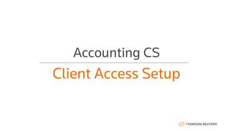 Thumbnail for Setting up a client for Accounting CS Client Access