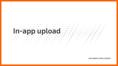 Thumbnail for In-app upload