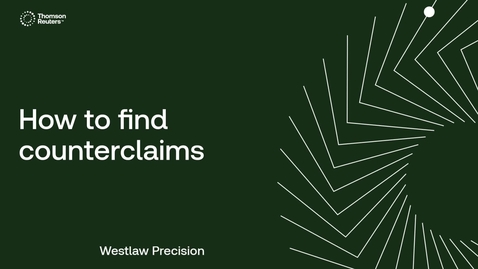 Thumbnail for How to find counterclaims