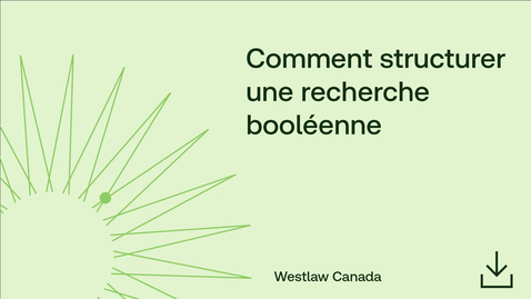Thumbnail for Comment structurer une recherche booléenne