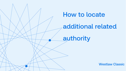 Thumbnail for How to locate additional related authority