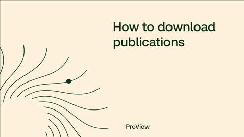 Thumbnail for How to download publications