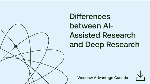Thumbnail for Differences between AI-Assisted Research and Deep Research