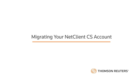 Thumbnail for Migrating your NetClient CS or Employee Self-Service account