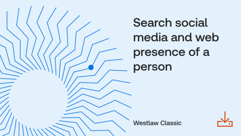 Thumbnail for How to search social media and web presence of a person