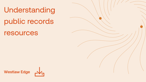 Thumbnail for Understanding public records resources