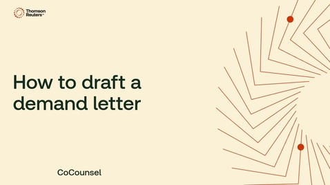 Thumbnail for How to draft a demand letter 