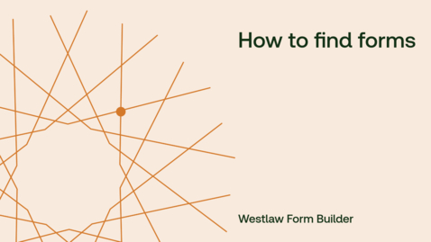 Thumbnail for How to find forms