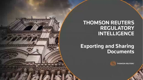 Thumbnail for Exporting &amp; Sharing Documents