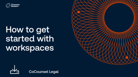 Thumbnail for How to get started with workspaces