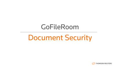 Thumbnail for Document Security