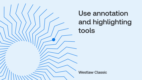 Thumbnail for How to use annotation and highlighting tools