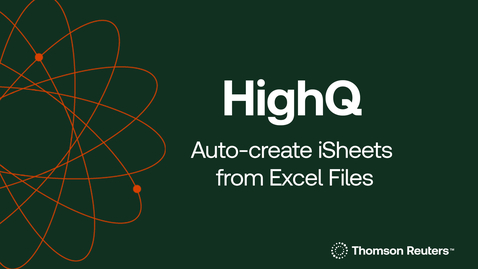 Thumbnail for Auto-create iSheets from Excel Files