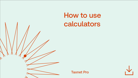 Thumbnail for How to use calculators
