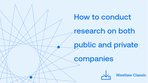 Thumbnail for How to conduct research on both public and private companies