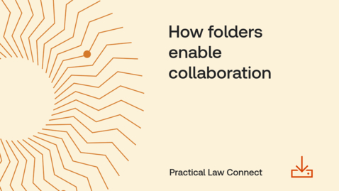 Thumbnail for How folders enable collaboration
