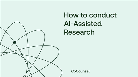 Thumbnail for How to conduct AI-Assisted Research